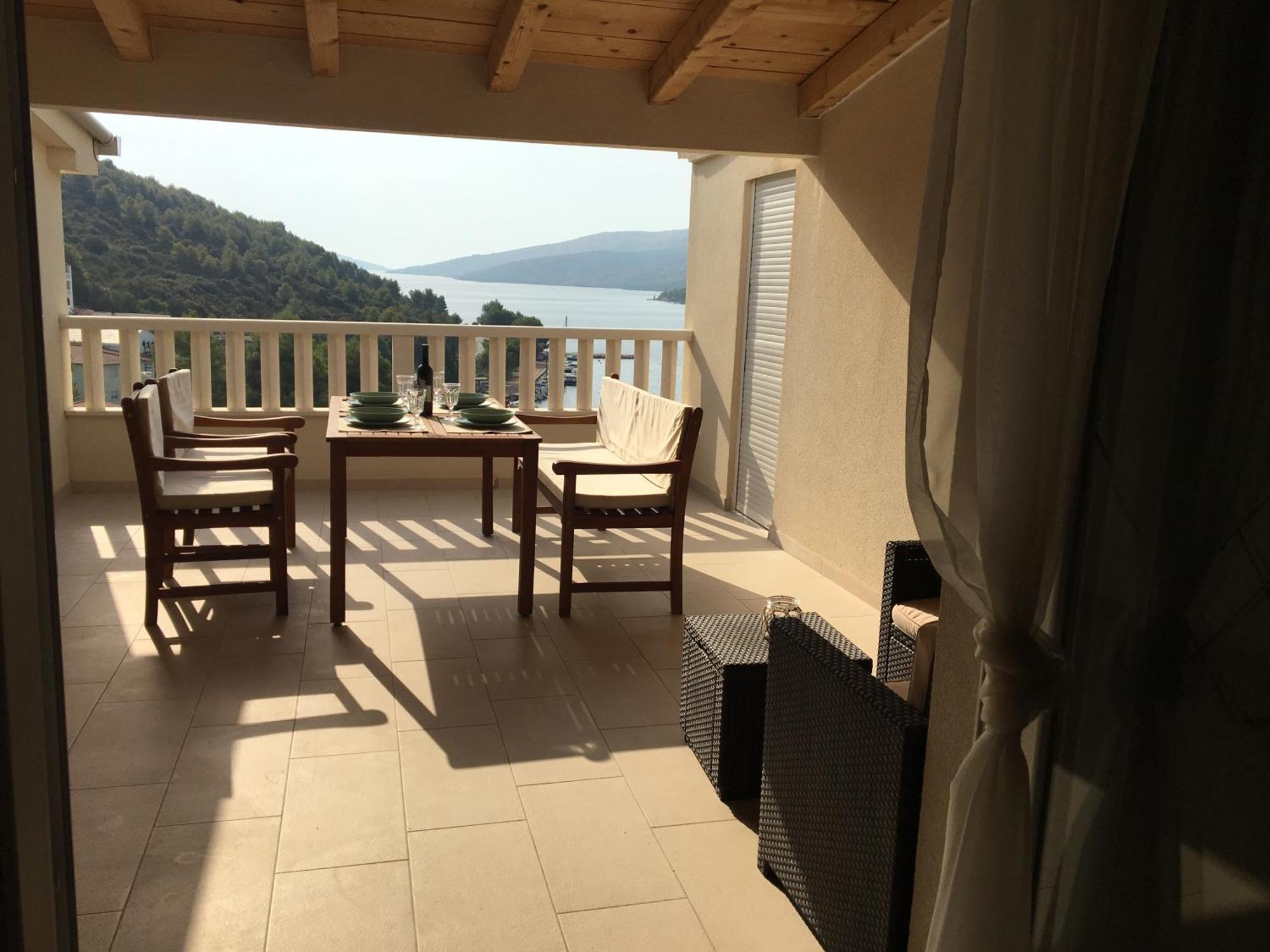 מרינה Mediterranean Apartment With Great Sea View מראה חיצוני תמונה